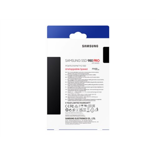 Samsung , 980 PRO Heatsink , 2000 GB , SSD form factor M.2 2280 , SSD interface M.2 NVMe 1.3c , Read speed 7000 MB/s , Write speed 5100 MB/s