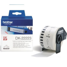 Brother , DK-22223 Continuous Length Paper Label , White , DK , 50mm , 30.48 m