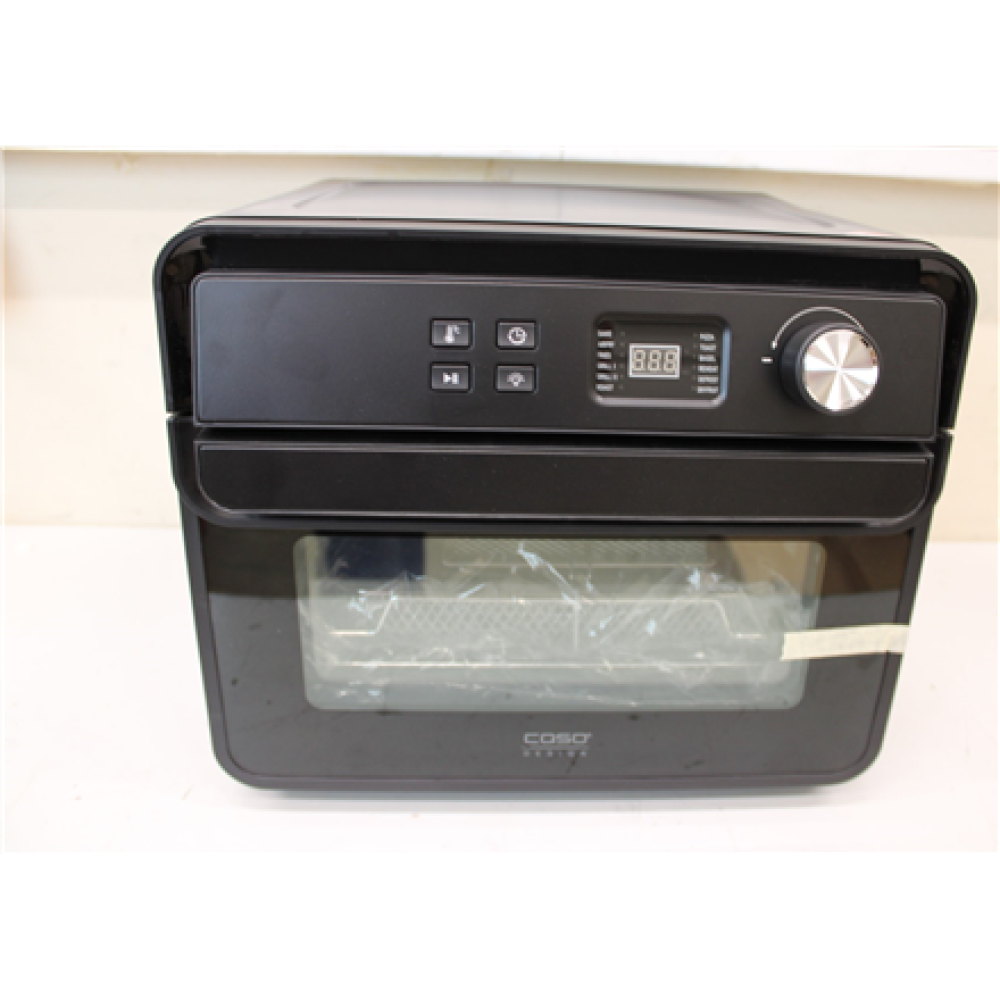 SALE OUT. Caso , 03000 AirFry Chef 1700 , Air Fryer , Power 1700 W , Capacity 22 L , Black , DAMAGED PACKAGING, DENT ON CORPUS, SCRATCH ON FRONT , Caso , Air Fryer , 03000 AirFry Chef 1700 , Power 1700 W , Capacity 22 L , Black , DENTS ON TOP AND BACK