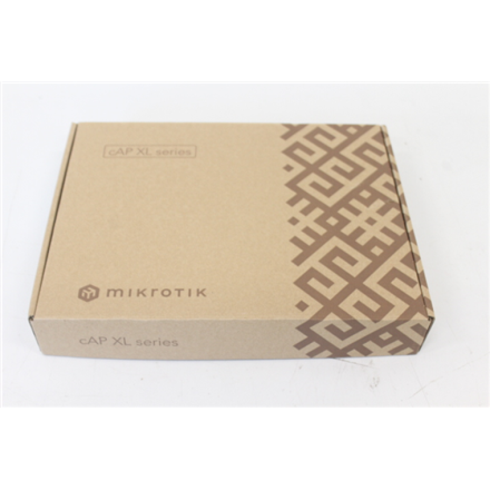 SALE OUT. , cAP XL ac , RBcAPGi-5acD2nD-XL , 802.11ac , 867 Mbit/s , Ethernet LAN (RJ-45) ports 2 , 12 month(s) , DAMAGED PACKAGING, UNPACKED