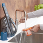 BLACK & DECKER Vacuum Cleaner , BHHV520BF-QW , Cordless operating , Handstick , 18 V , Blue/Gray
