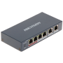 Hikvision , Switch , DS-3E0106P-E/M , Unmanaged , Desktop , 10/100 Mbps (RJ-45) ports quantity 4