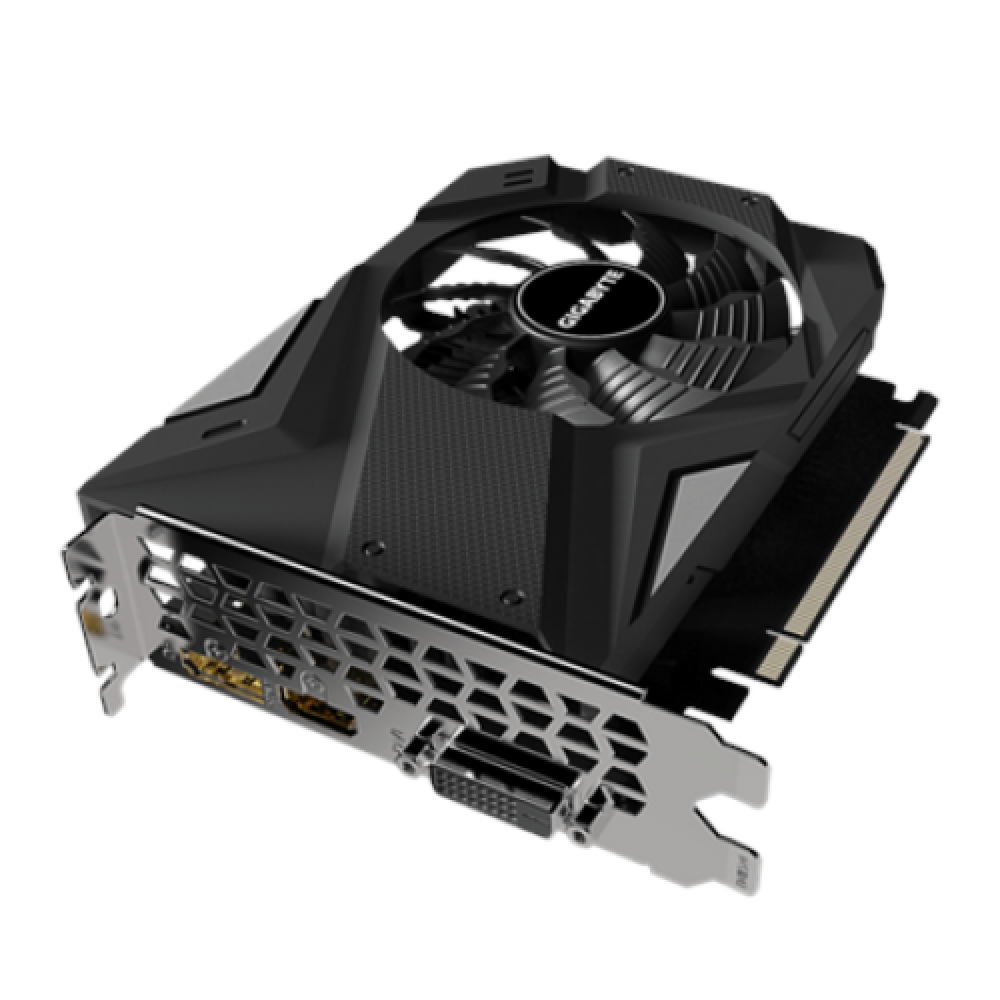 Gigabyte GV-N1656D6-4GD NVIDIA, 4 GB, GeForce GTX 1650, GDDR6, PCI-E 3.0 x 16, Processor frequency 1590 MHz, DVI-D ports quantity 1, HDMI ports quantity 1, Memory clock speed 12000 MHz