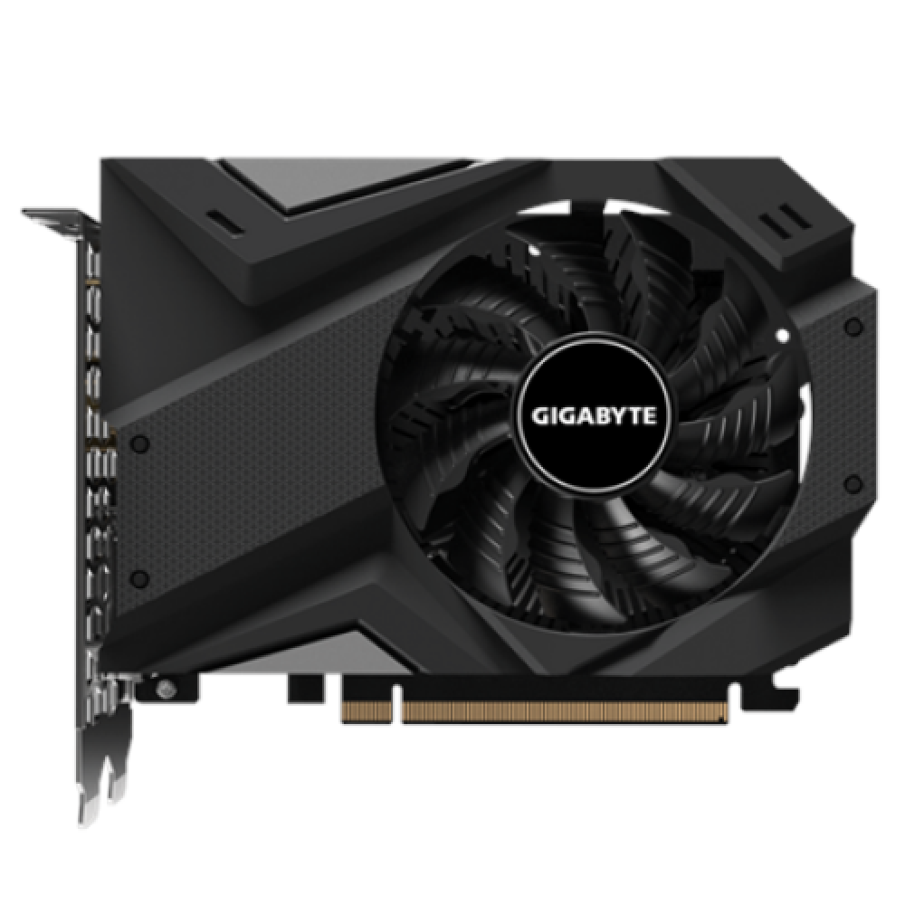Gigabyte GV-N1656D6-4GD NVIDIA, 4 GB, GeForce GTX 1650, GDDR6, PCI-E 3.0 x 16, Processor frequency 1590 MHz, DVI-D ports quantity 1, HDMI ports quantity 1, Memory clock speed 12000 MHz