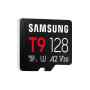 Samsung T9 , MicroSD Card , 128 GB , microSDXC , Flash memory class U3, V30, A2