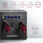 AXAGON , USB-C 3.2 Gen2 - 2x NVMe CLONE DUAL SDD Dock Station , ADSA-M2C