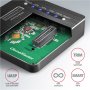 AXAGON , USB-C 3.2 Gen2 - 2x NVMe CLONE DUAL SDD Dock Station , ADSA-M2C