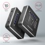 AXAGON , USB-C 3.2 Gen2 - 2x NVMe CLONE DUAL SDD Dock Station , ADSA-M2C
