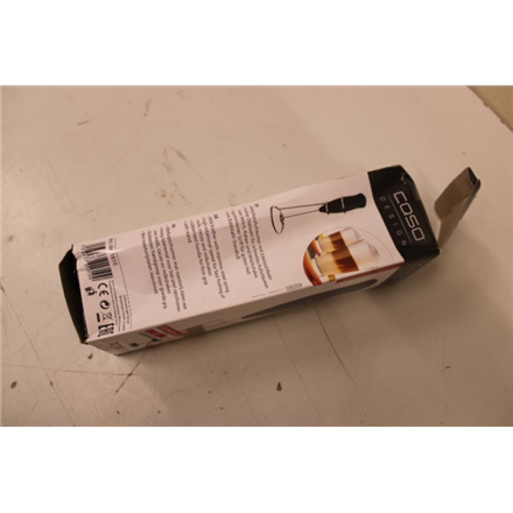 SALE OUT. Caso Fomini Milk frother, Black , Caso , Fomini , Milk frother , Black , DAMAGED PACKAGING