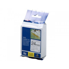Brother , TZe-S251 Strong Adhesive Laminated Tape , Black on White , TZe , 8 m , 2.4 cm