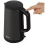 TEFAL , Kettle , KI583E10 , Electric , 2000 W , 1.7 L , Stainless Steel , 360° rotational base , Black