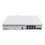 Cloud Router Switch , CSS610-8P-2S+IN , No Wi-Fi , 10/100/1000 Mbit/s , Ethernet LAN (RJ-45) ports 8 , Mesh Support No , MU-MiMO No , No mobile broadband