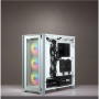 Corsair , Tempered Glass Mid-Tower ATX Case , iCUE 4000X RGB , Side window , White , Mid-Tower , Power supply included No , ATX