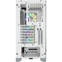 Corsair , Tempered Glass Mid-Tower ATX Case , iCUE 4000X RGB , Side window , White , Mid-Tower , Power supply included No , ATX