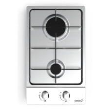 CATA , Hob , GI 3002 X , Gas , Number of burners/cooking zones 2 , Rotary knobs , Stainless steel