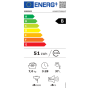 Gorenje Washing machine , W3NGPI72SBS , Energy efficiency class B , Front loading , Washing capacity 7 kg , 1200 RPM , Depth 43.5 cm , Width 59.5 cm , Display , LCD , Steam function
