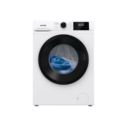 Gorenje , Washing machine , W3NGPI72SBS , Energy efficiency class B , Front loading , Washing capacity 7 kg , 1200 RPM , Depth 43.5 cm , Width 59.5 cm , Display , LCD , Steam function