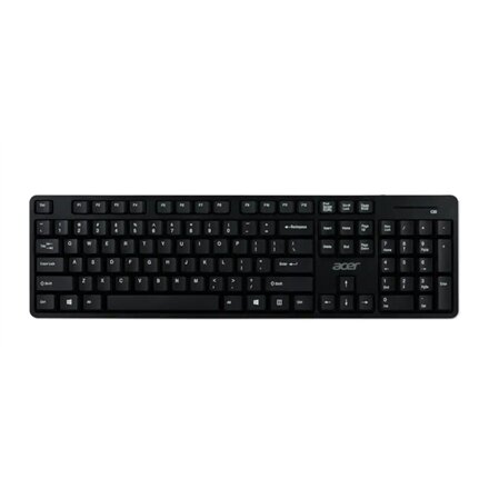 Acer Keyboard and Mouse AAK410 (Retail Pack) , Keyboard and Mouse Set , Wireless , US , Black