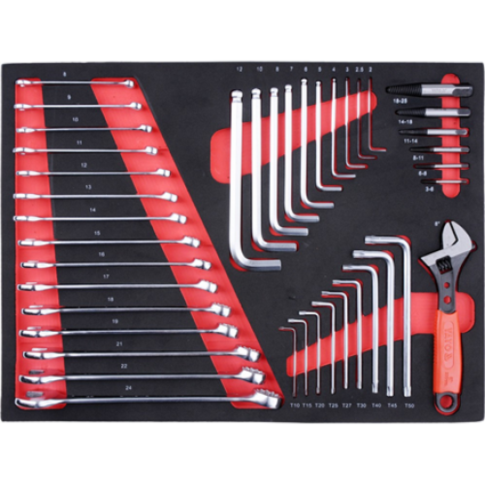 Yato YT-55290 Roller Cabinet With Tools Insert