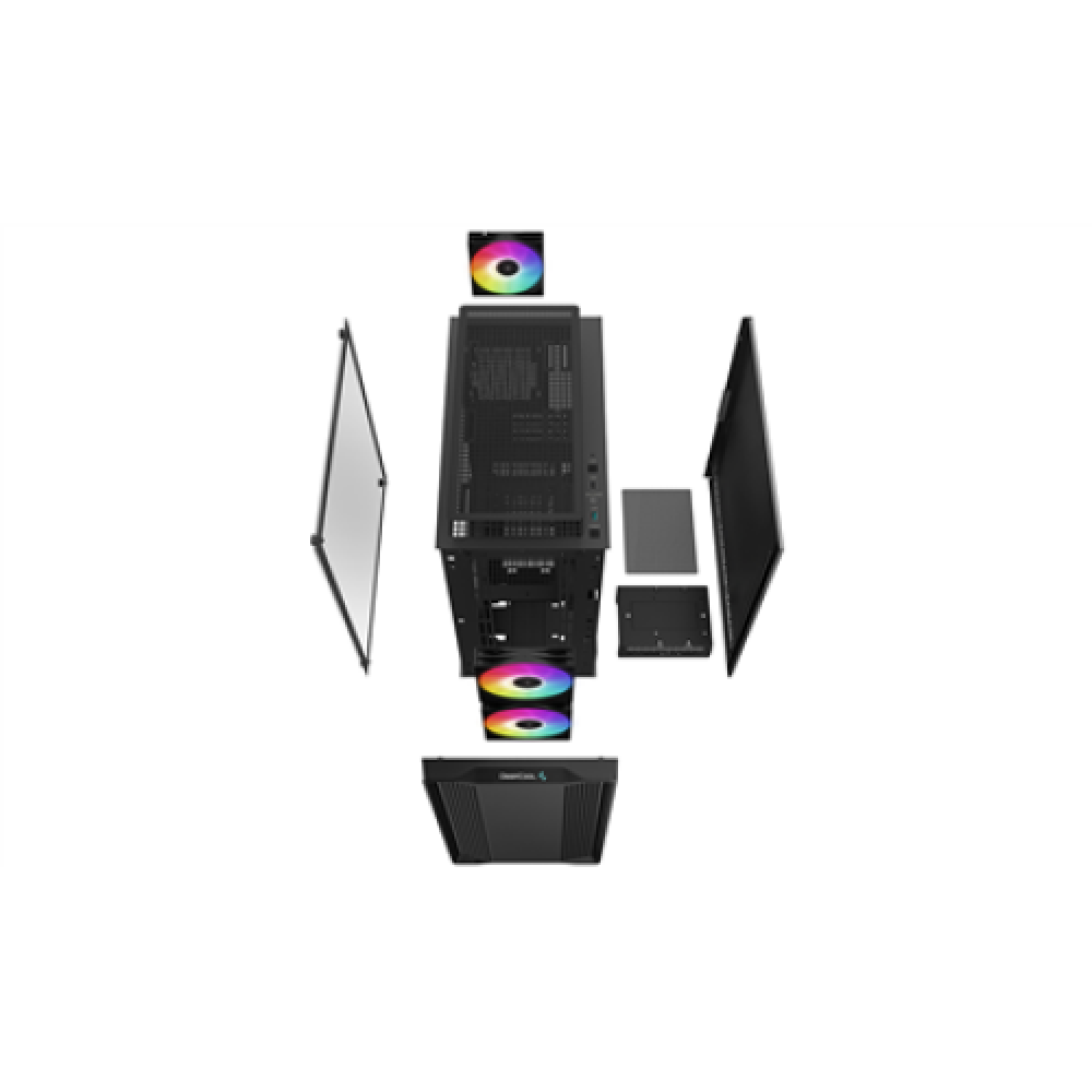 Deepcool , Micro-ATX CASE , CC360 , Black , Mini-ITX / Micro-ATX , Power supply included No , ATX PS2 （maximum length: 160mm）