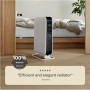 Mill , Heater , AB-H2000DN , Oil Filled Radiator , 2000 W , Number of power levels 3 , Suitable for rooms up to 24-34 m³ , White
