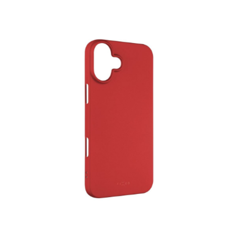 Fixed Story , Back cover , Apple , iPhone 16 Plus , Rubberized , Red