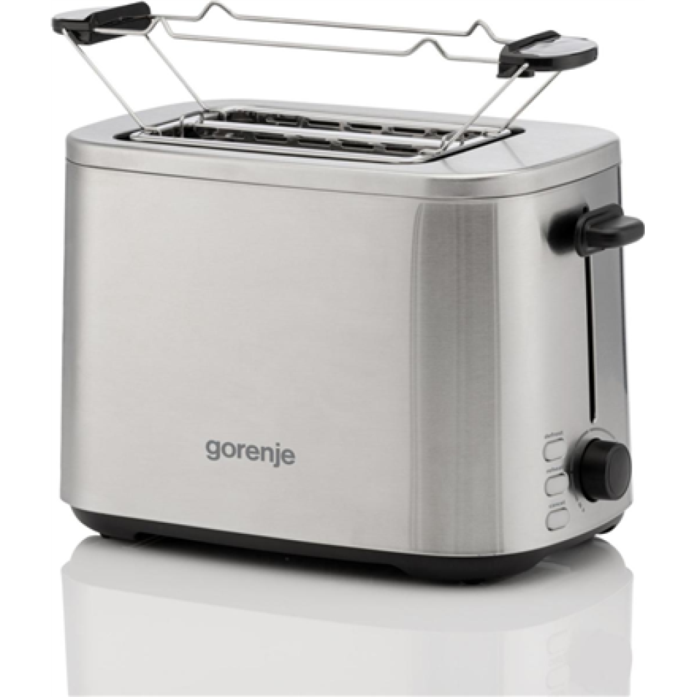 Gorenje Toaster , T800DS , Number of slots 2 , Housing material Stainless steel