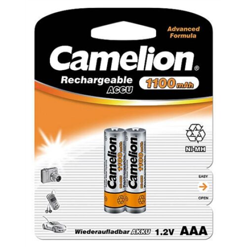 Camelion , AAA/HR03 , 1100 mAh , Rechargeable Batteries Ni-MH , 2 pc(s)