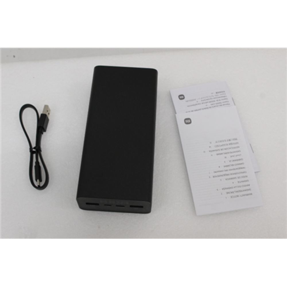 SALE OUT. Xiaomi 18W Power Bank 30000mAh GL , Xiaomi , 18W Power Bank , 30000 mAh , USB-A/USB-C , Black , DEMO