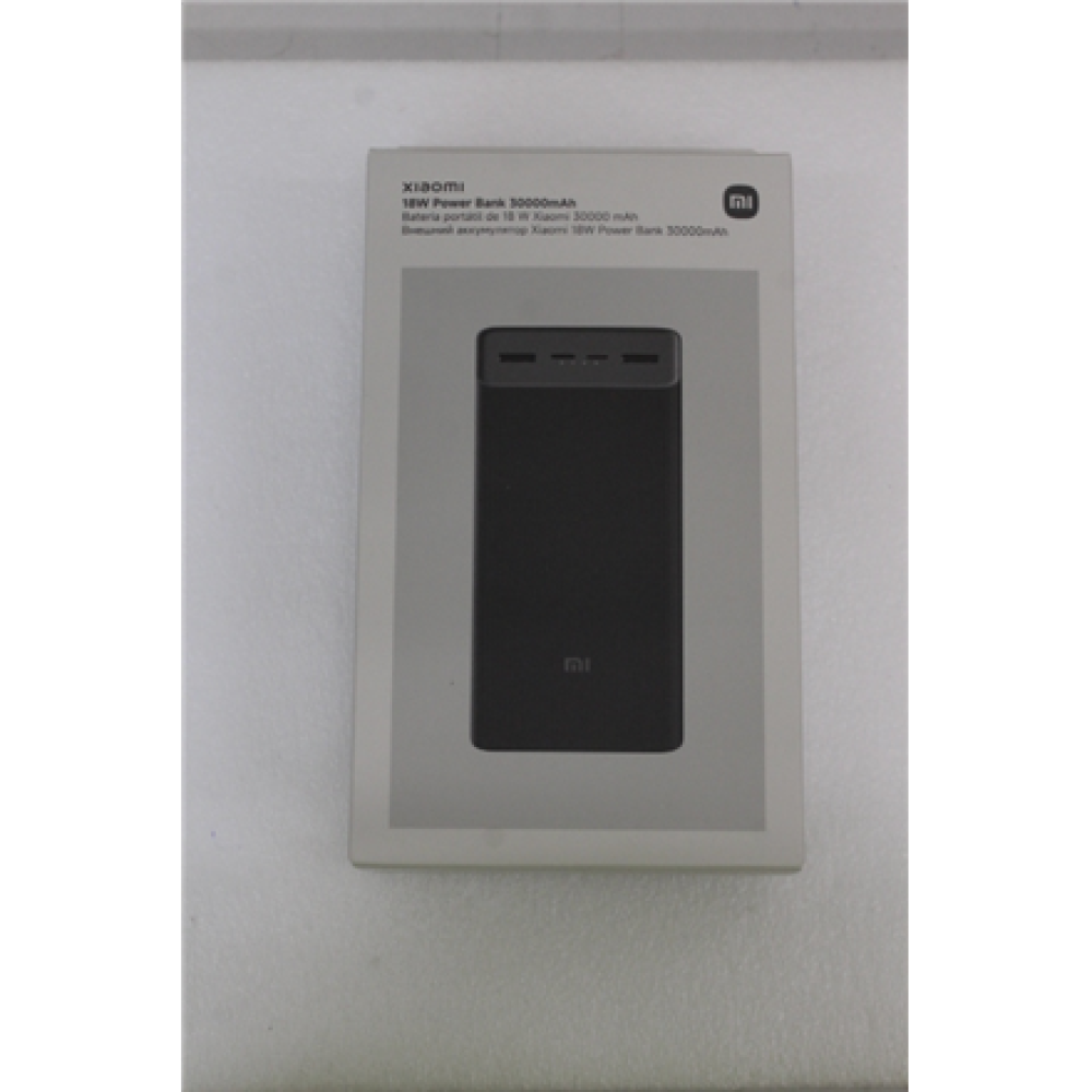 SALE OUT. Xiaomi 18W Power Bank 30000mAh GL , Xiaomi , 18W Power Bank , 30000 mAh , USB-A/USB-C , Black , DEMO