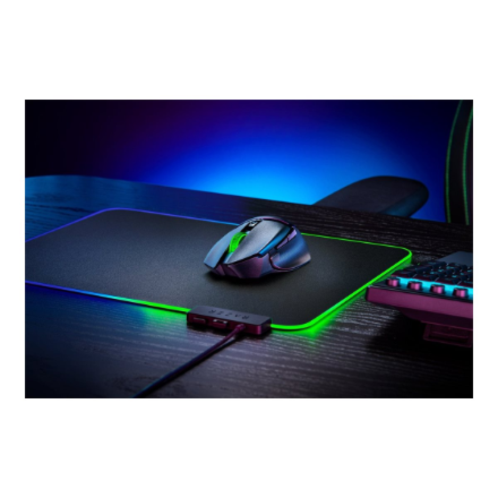 Razer Gaming Mouse , Basilisk V3 X HyperSpeed , Wireless , Bluetooth , White