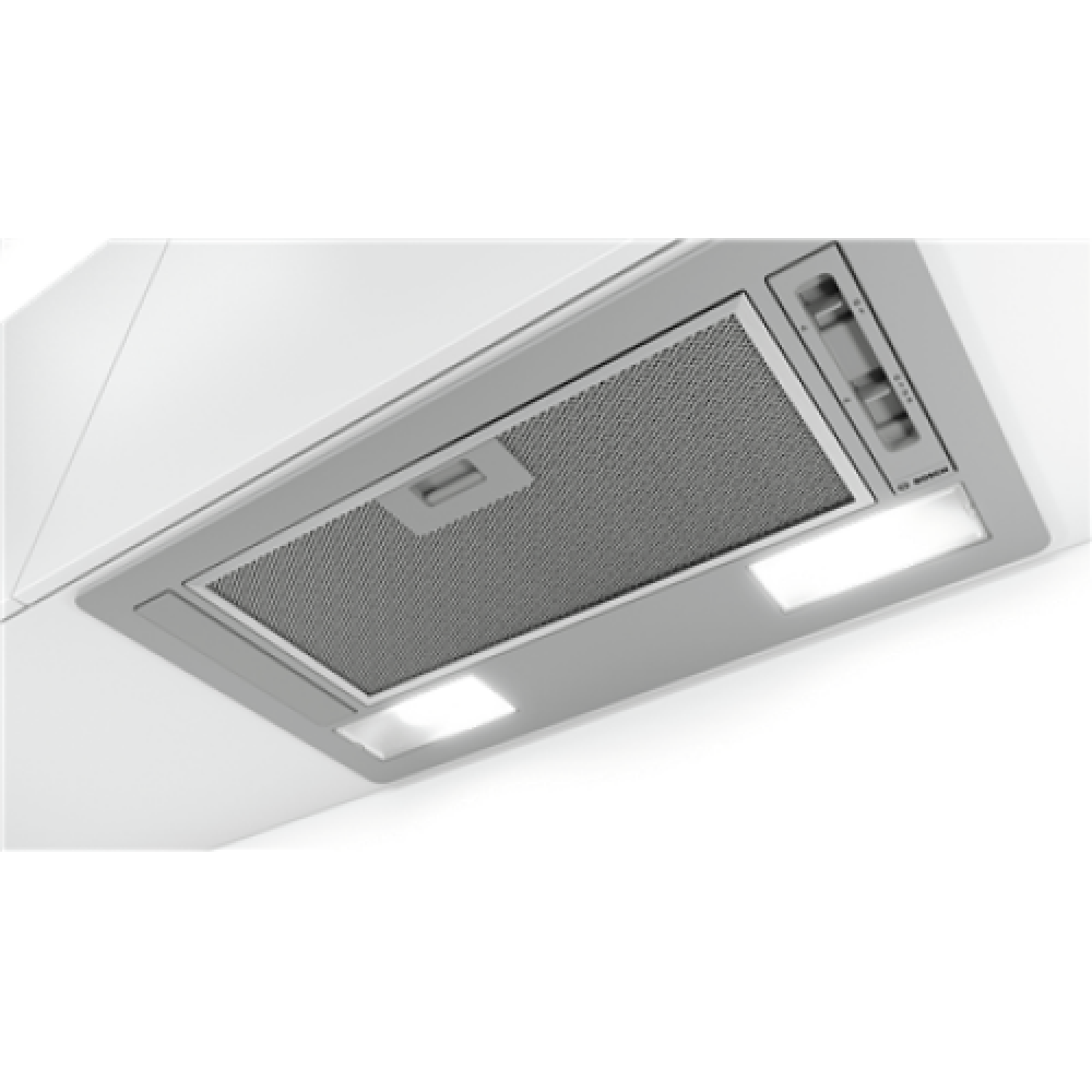 Bosch Hood Serie 2 DLN53AA70 Canopy, Energy efficiency class D, Width 53 cm, 302 m³/h, Slider control, LED, Anthracite
