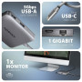 AXAGON USB-C 5Gbps SuperSpeed 5in1 Hub , HMC-5HL