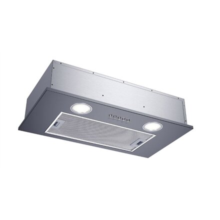 Candy Hood , CBG52SX , Canopy , Energy efficiency class C , Width 52 cm , 168 m³/h , Mechanical , LED , Silver
