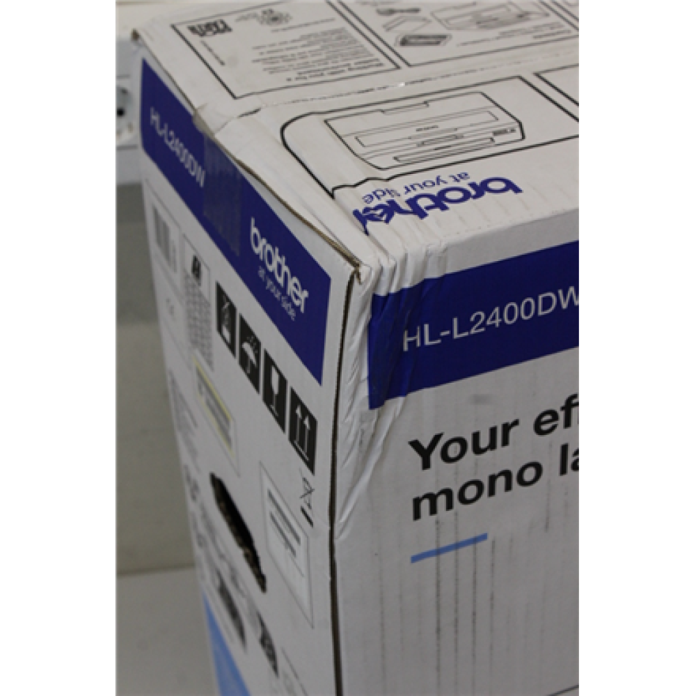 SALE OUT. Brother HL-L2400DW , Mono , Laser , Laser Printer , Wi-Fi , Black , DAMAGED PACKAGING