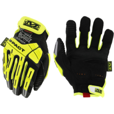 SourcingHi-Viz M-Pact E5 Fluorescent Yellow Large TPR Work Gloves - ANSI A5 Cut ResistanceSMP-C91-010