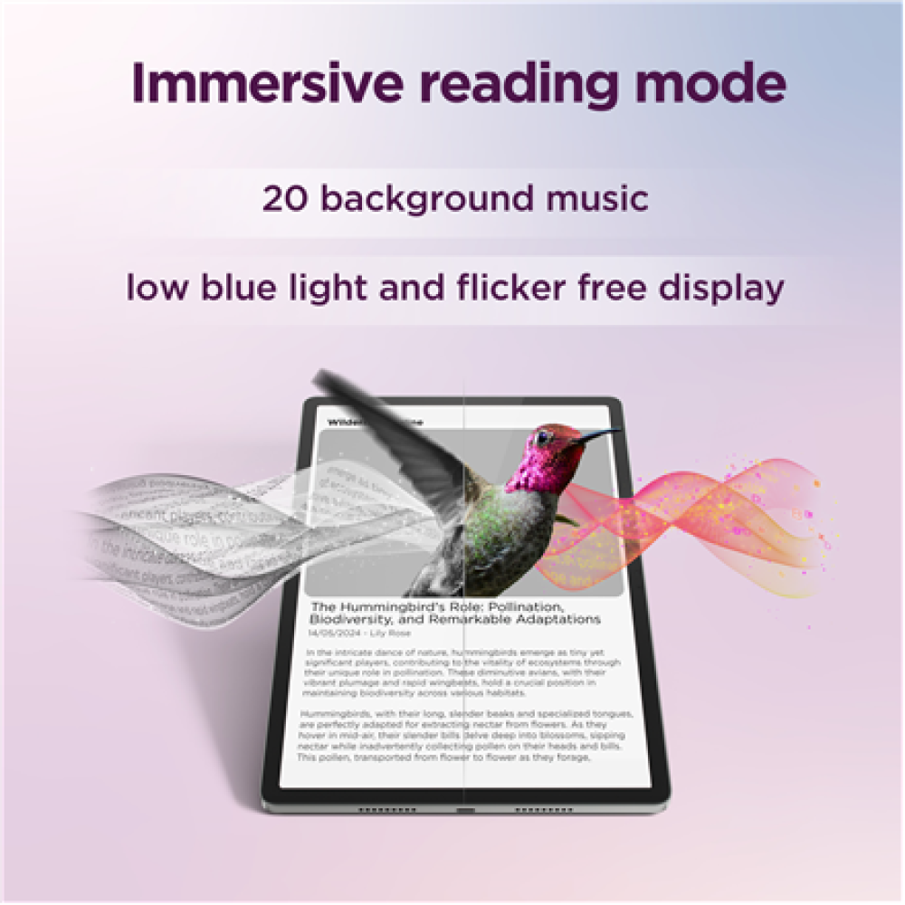 Lenovo Tab (without power adapter) , TB373FU , 12.7 , Luna Grey , LTPS , 2944 x 1840 pixels , MediaTek , Dimensity 8300 , 8 GB , Soldered LPDDR5x , 256 GB , Wi-Fi , Front camera , 8 MP , Rear camera , 13 MP , Bluetooth , 5.3 , Android , 14 , Warranty 24 m