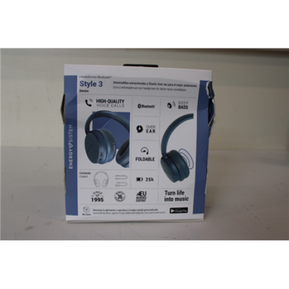 SALE Energy Sistem Headphones Bluetooth Style Denim