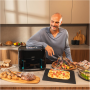 Cecotec Double hot air fryer , Cecofry&Grill SmokinPrime 11000 , Power 2800 W , Capacity 11 L , Black