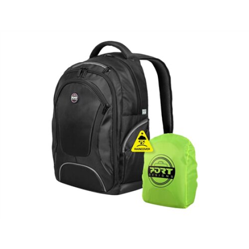 PORT DESIGNS , Courchevel , Fits up to size 17.3 , Backpack , Shoulder strap , Black