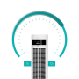Duux Fan , Elevate , Tower Fan , White , Diameter 29 cm , Number of speeds 12 , Oscillation , 4-40 W