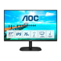 AOC , 27B2H , 27 , IPS , 16 : 9 , 4 ms , 250 cd/m² , Black , Headphone out (3.5mm) , HDMI ports quantity 1 , 75 Hz