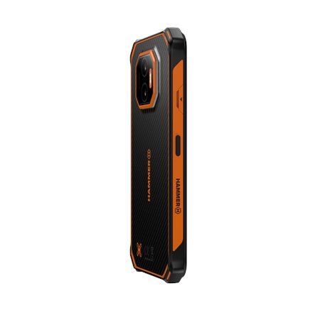 Hammer , Energy X2 , Black/Orange , 6.1 , IPS , 1560 x 720 pixels , Mediatek , Dimensity 6300 , Internal RAM 6 GB , 128 GB , microSD , Dual SIM , 4G , 5G , Main camera resolution 50 MP , Android , 15 , 5000 mAh