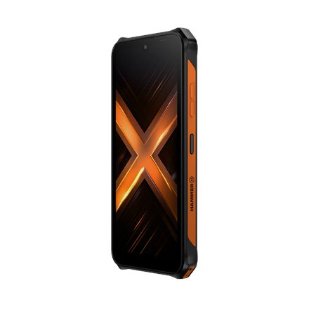 Hammer , Energy X2 , Black/Orange , 6.1 , IPS , 1560 x 720 pixels , Mediatek , Dimensity 6300 , Internal RAM 6 GB , 128 GB , microSD , Dual SIM , 4G , 5G , Main camera resolution 50 MP , Android , 15 , 5000 mAh