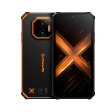Hammer , Energy X2 , Black/Orange , 6.1 , IPS , 1560 x 720 pixels , Mediatek , Dimensity 6300 , Internal RAM 6 GB , 128 GB , microSD , Dual SIM , 4G , 5G , Main camera resolution 50 MP , Android , 15 , 5000 mAh Hammer , Energy X2 , Black/Orange , 6.1 , IPS , 1560 x 720 pixels , Mediatek , Dimensity 6300 , Internal RAM 6 GB , 128 GB , microSD , Dual SIM , 4G , 5G , Main camera resolution 50 MP , Android , 15 , 5000 mAh