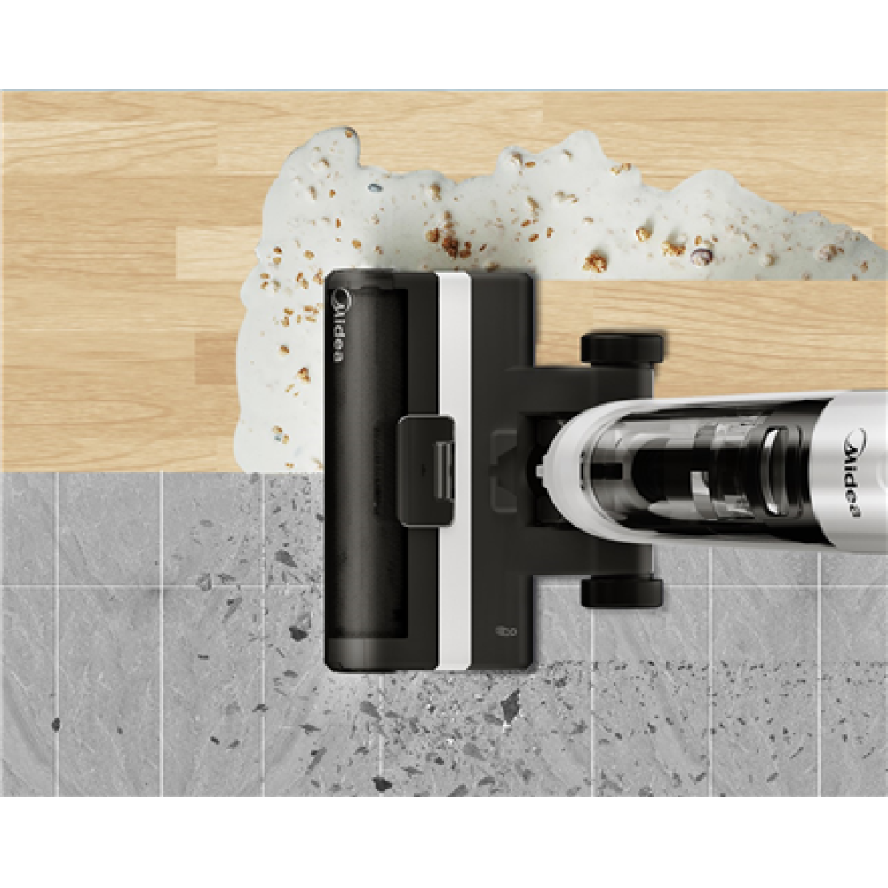 Midea Cordless Vacuum Cleaner , MWD-X6 , Handstick 3in1 , Washing function , 120 W , 21.6 V , Operating time (max) 40 min , White/Black , Warranty 24 month(s)