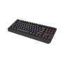 Genesis , THOR 230 , Mechanical Gaming Keyboard , Wireless , US , Black , 2.4 GHz, Bluetooth, USB , Outemu Red
