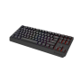 Genesis THOR 230 , Mechanical Gaming Keyboard , Wireless , US , Black , 2.4 GHz, Bluetooth, USB , Outemu Red