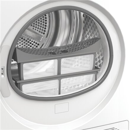 Whirlpool Dryer Machine , WP B8X WBS EE , Energy efficiency class B , Front loading , 8 kg , Digital , Depth 67.4 cm , White , Steam function