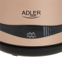 Adler , Kettle , AD 1295 , Electric , 2200 W , 1.7 L , Stainless steel , 360° rotational base , Golden